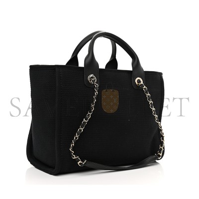 CHANEL TOTE CANVAS & GOLD-TONE METAL AS3351 (34*26*15cm)