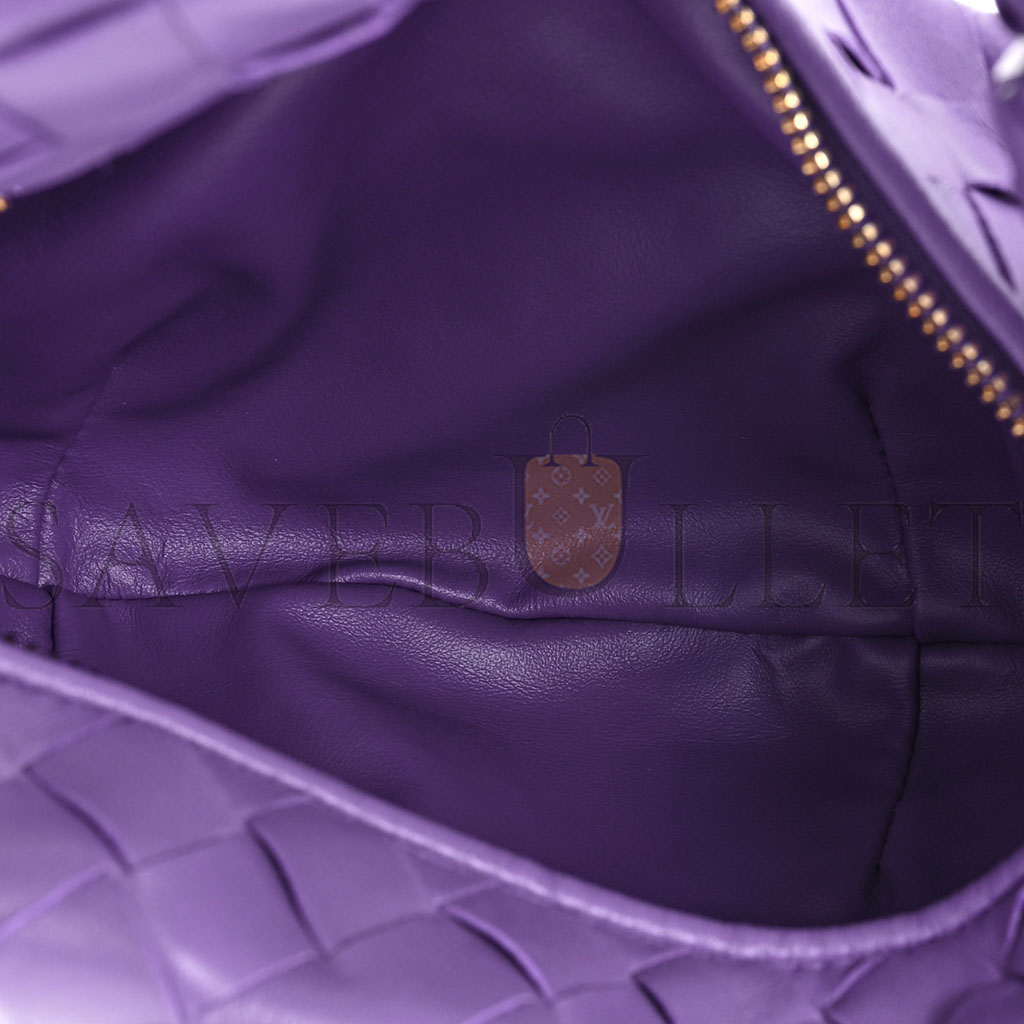 BOTTEGA VENETA NAPPA INTRECCIATO MINI JODIE PURPLE (25*15*3cm)