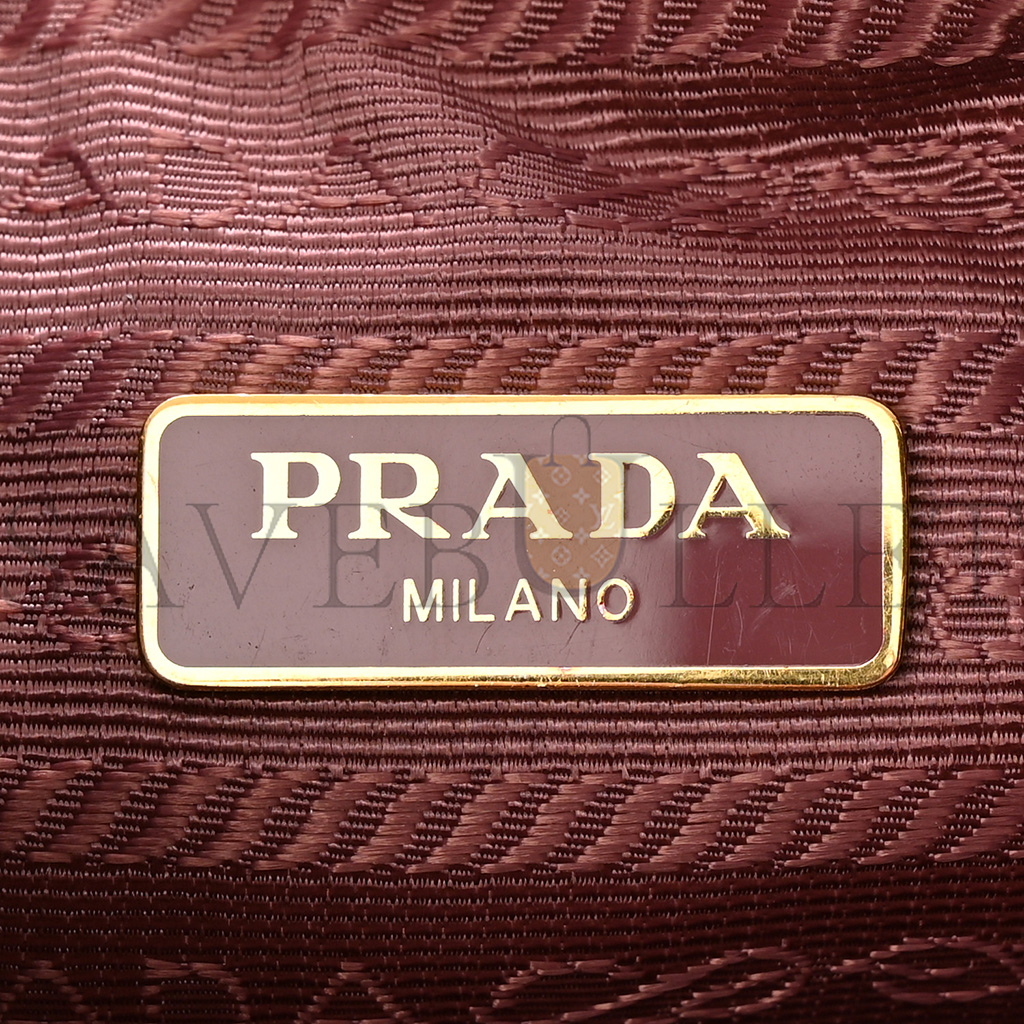 PRADA SAFFIANO RE-EDITION 2005 SHOULDER BAG ALABASTRO (22*17*6cm)