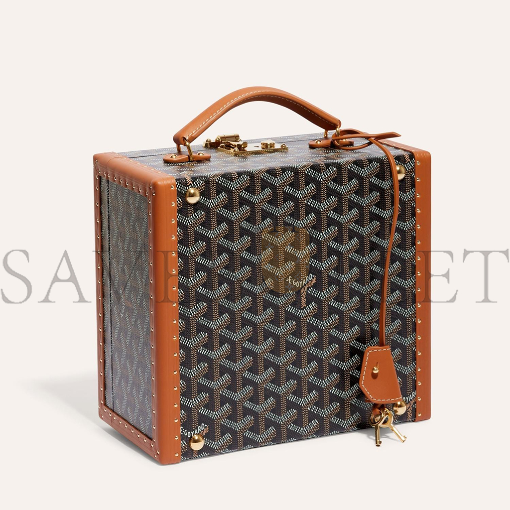 GOYARD JOUX 6 WATCH CASE JOUXMMT06TY01CL03O (22*20*12cm)