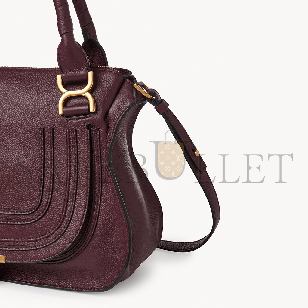 CHLOE MARCIE BAG IN GRAINED LEATHER CHC22AS660I3155U (36*28*12cm)