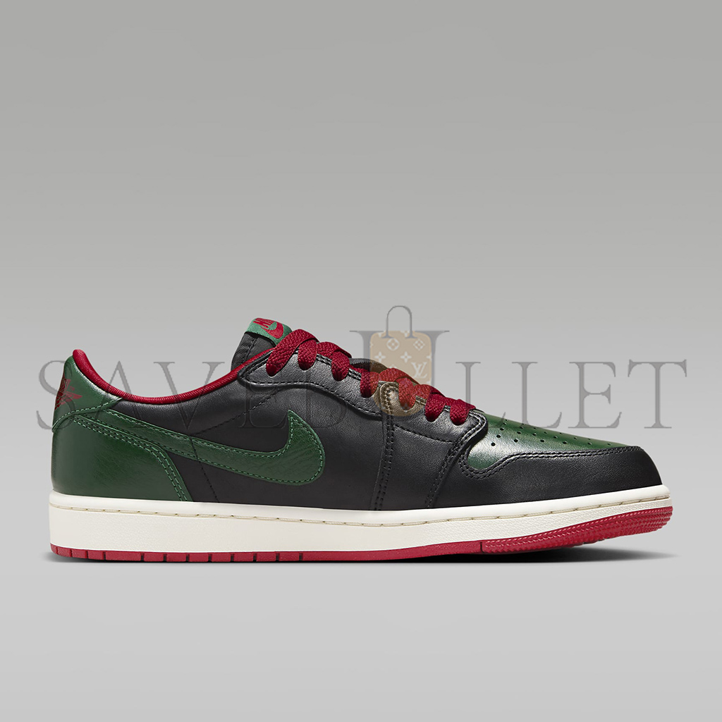 AIR JORDAN 1 LOW OG BLACK GORGE GREEN CZ0775-036