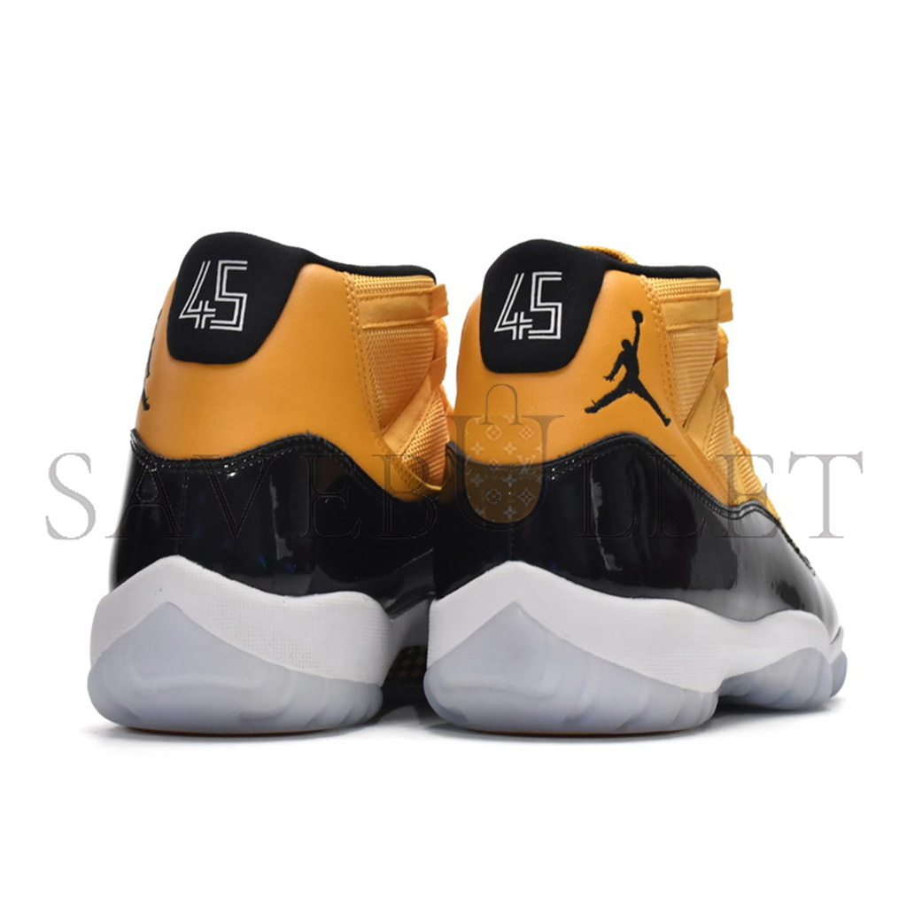 AIR JORDAN 11 RETRO BLACK YELLOW CT8012-118