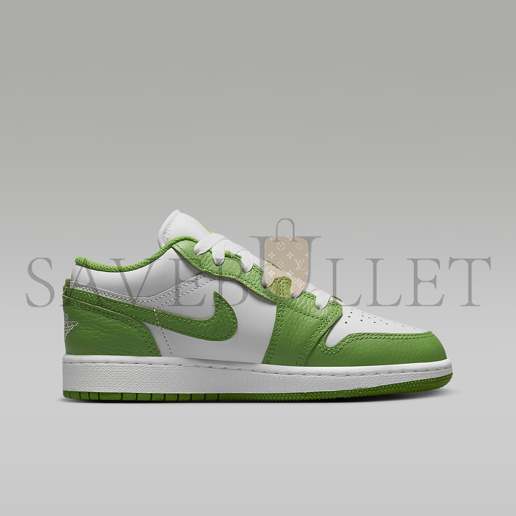 AIR JORDAN 1 LOW GS CHLOROPHYLL HF4779-100