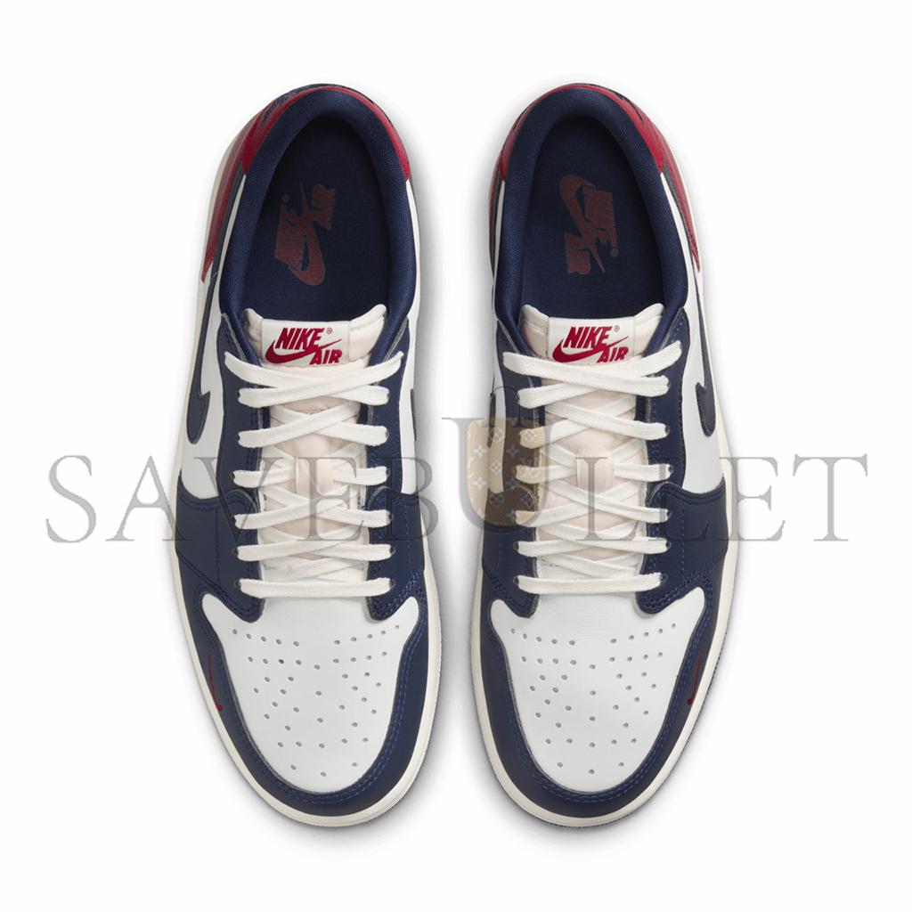 AIR JORDAN 1 LOW OG GYM RED & MIDNIGHT NAVY HQ2993-100