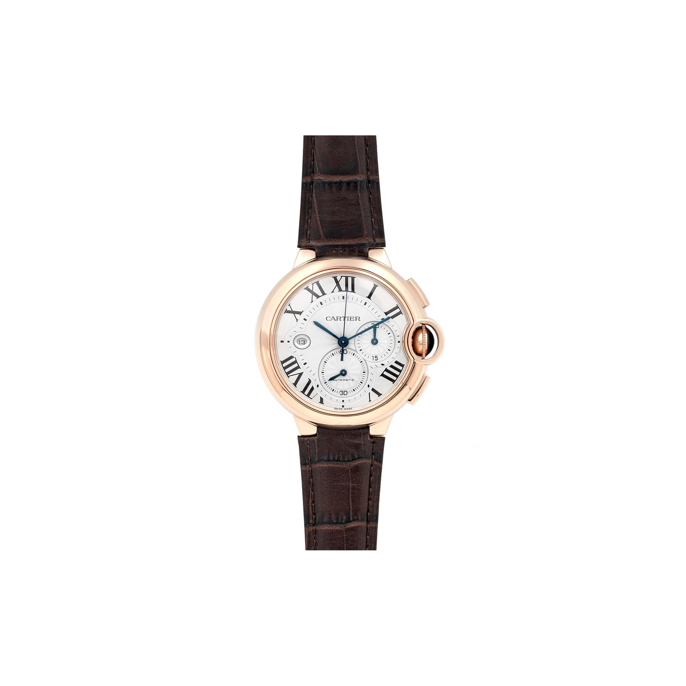 CARTIER BALLON BLEU DE CARTIER CHRONO 44MM ROSE GOLD W6920007