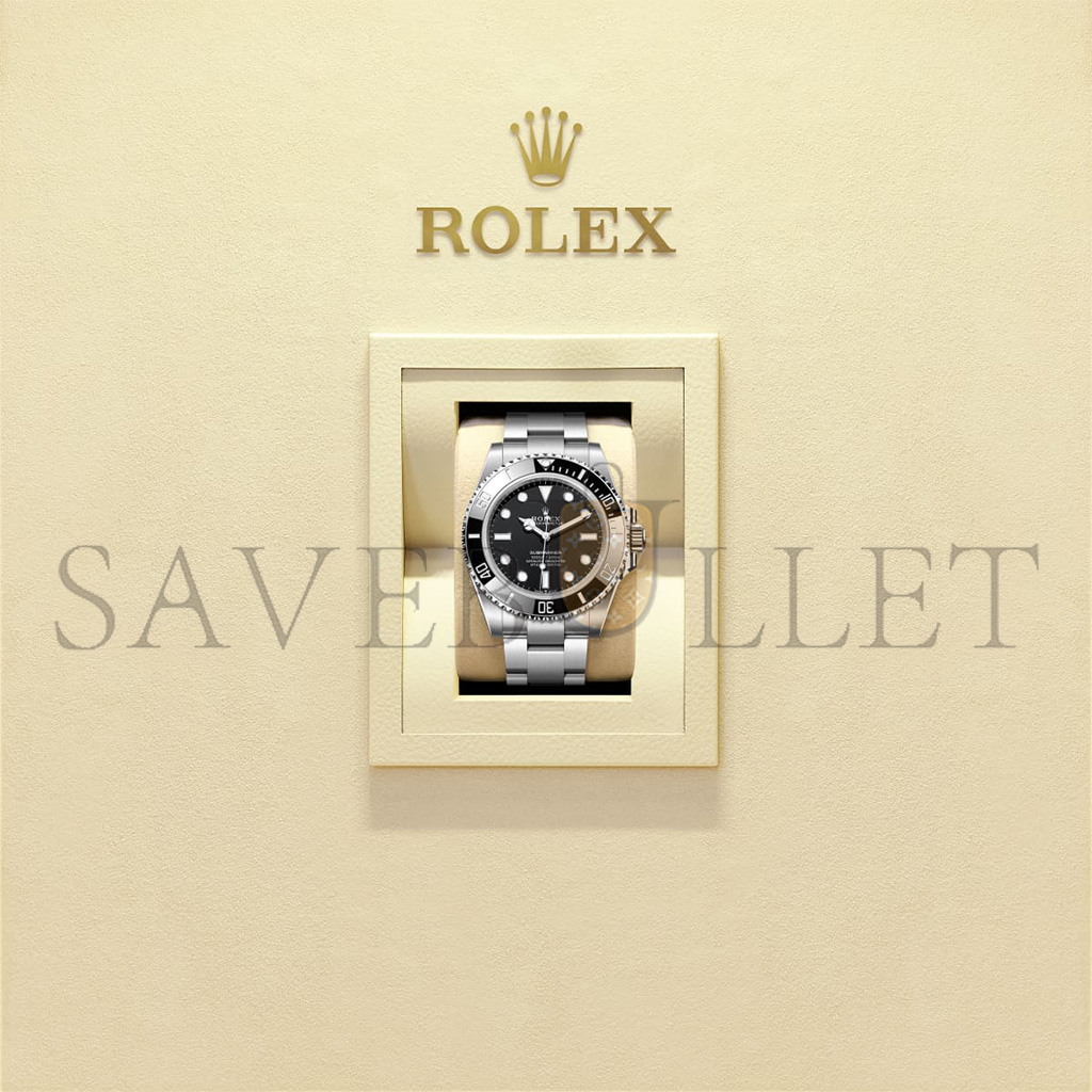 ROLEX SUBMARINER OYSTER, 41 MM, OYSTERSTEEL WATCH 124060