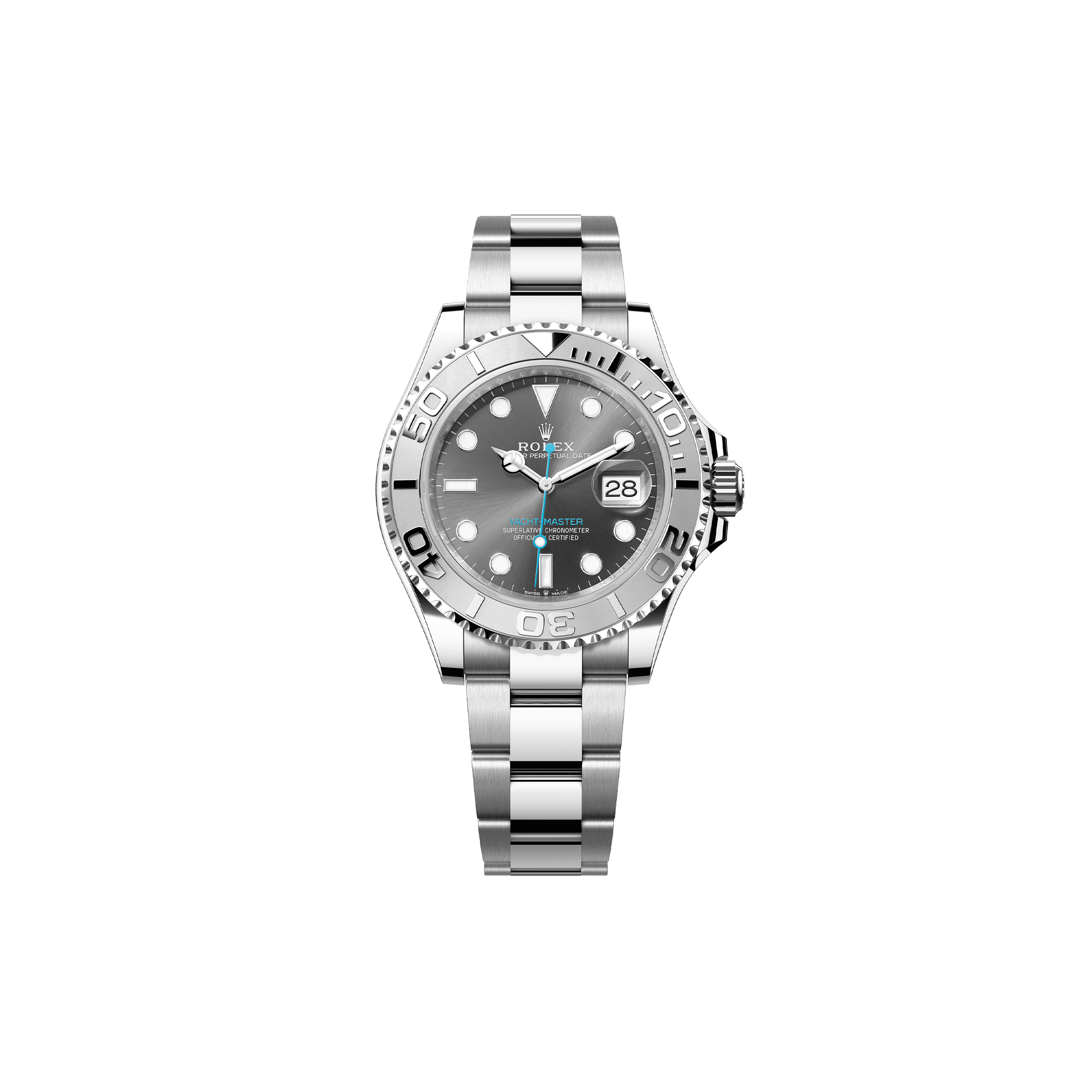 ROLEX YACHT-MASTER 40 OYSTER, 40 MM, OYSTERSTEEL AND PLATINUM WATCH 126622