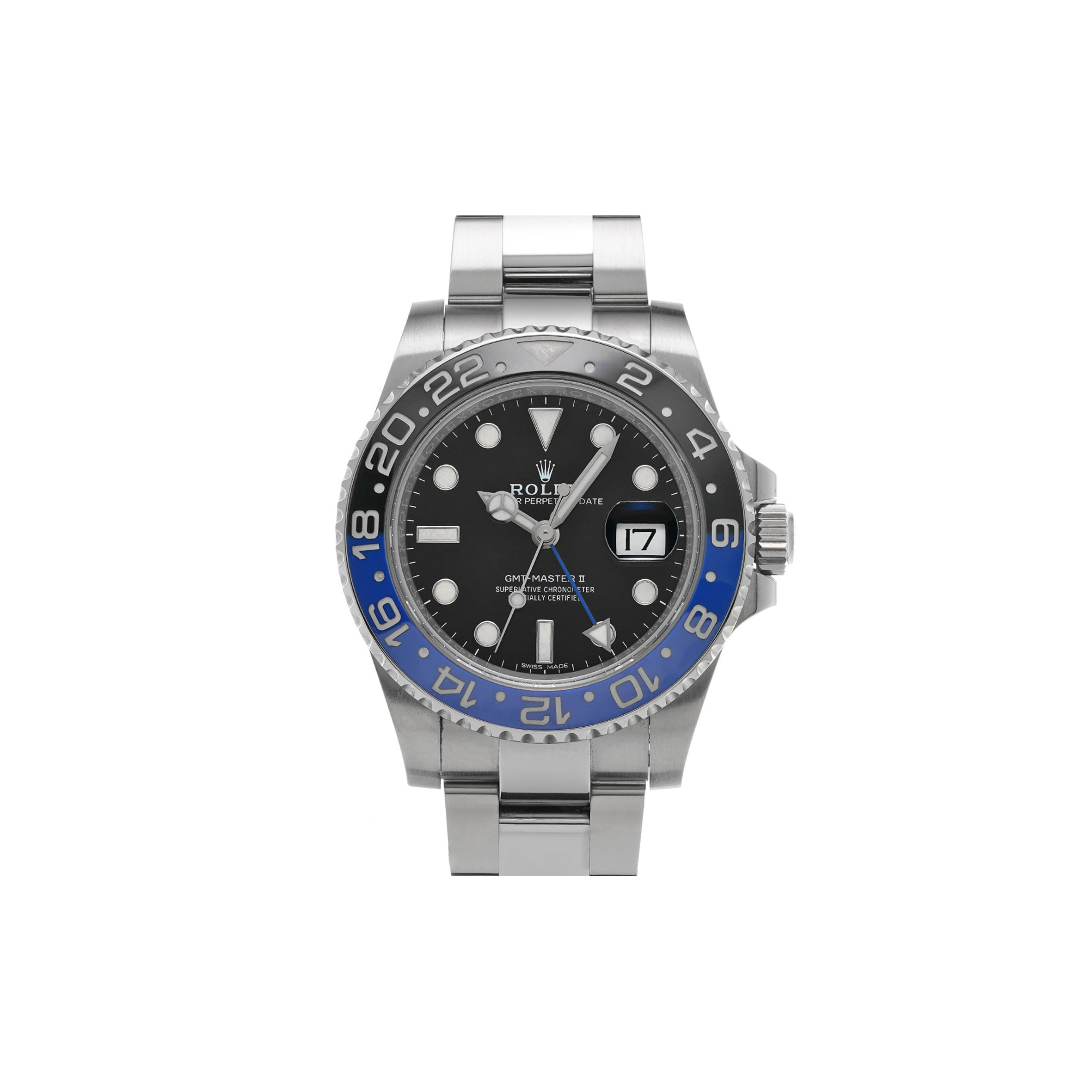 ROLEX GMT-MASTER II WATCH 116710BLNR