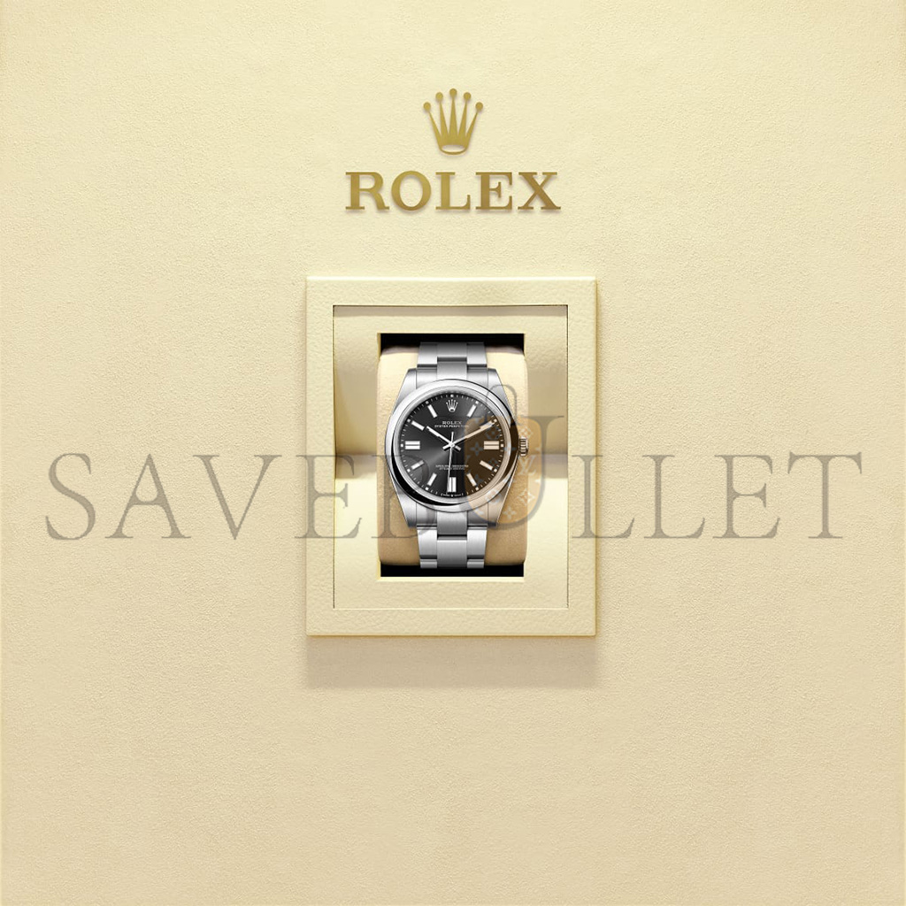 ROLEX OYSTER PERPETUAL 41 OYSTER, 41 MM, OYSTERSTEEL WATCH 124300-0002