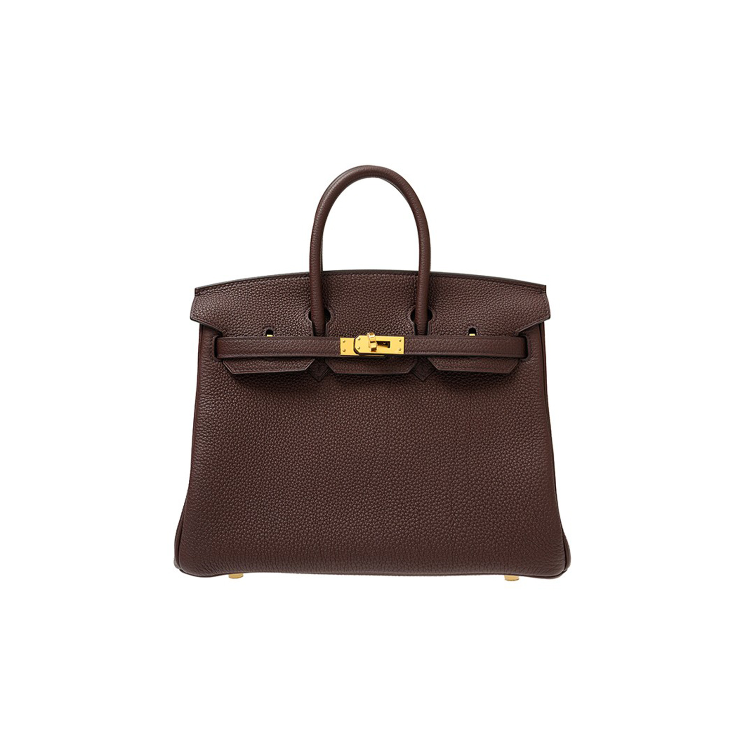 HERMES MASTER BIRKIN 25 CHOCOLATE BAG BK250GTGGP (25*20*13cm)