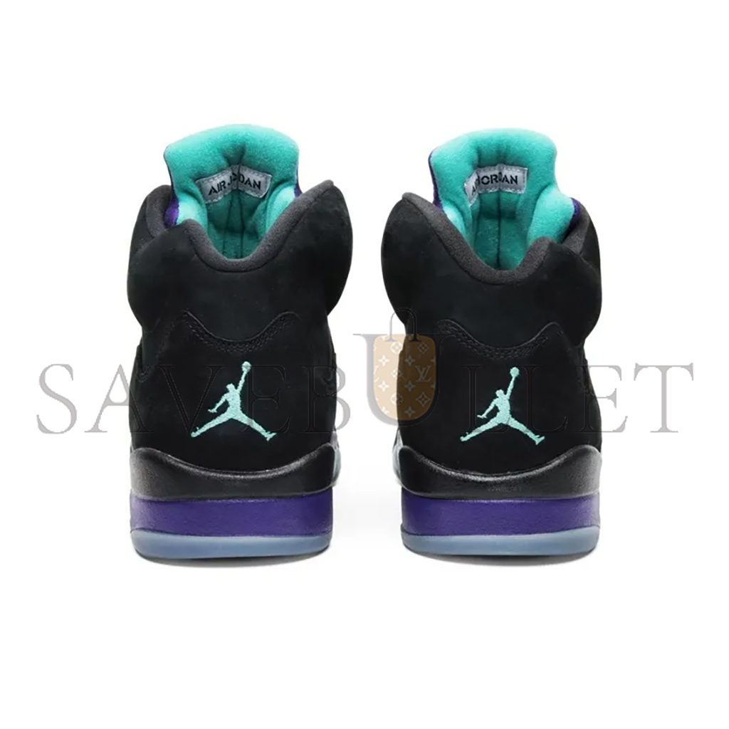 NIKE JORDAN 5 RETRO BLACK GRAPE 136027-007