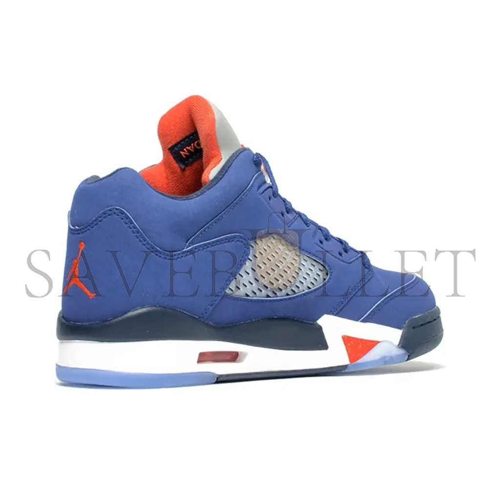 NIKE JORDAN 5 RETRO LOW KNICKS 819171-417