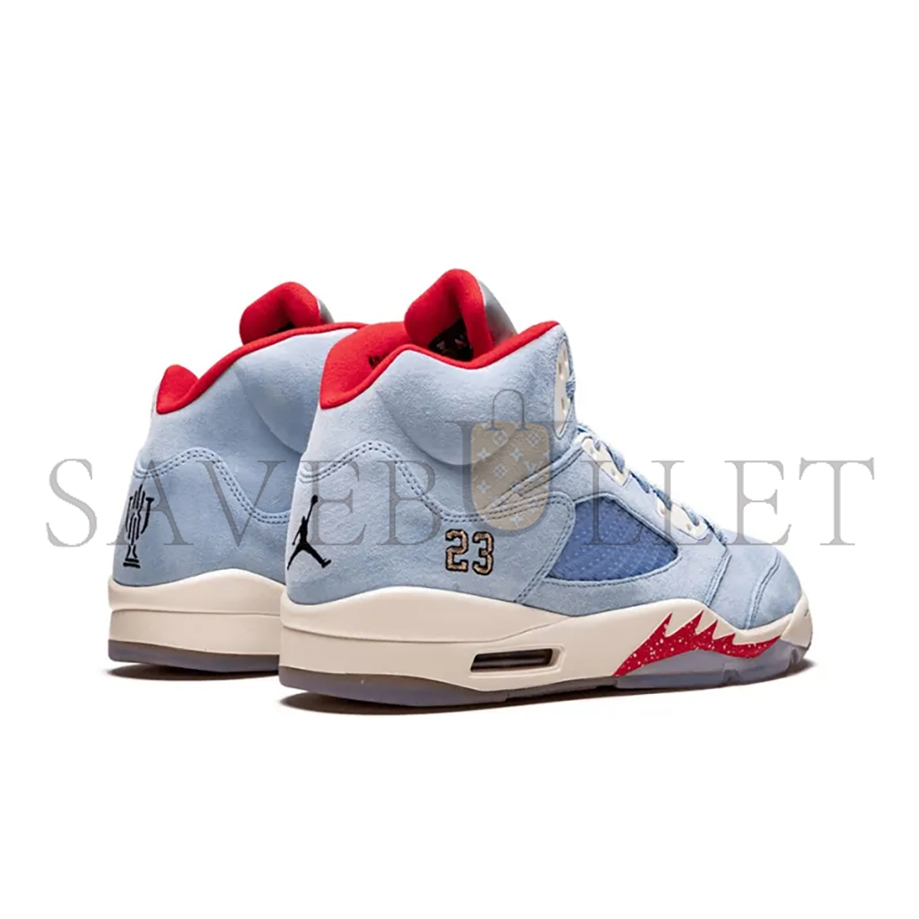 NIKE JORDAN 5 RETRO TROPHY ROOM ICE BLUE CI1899-400