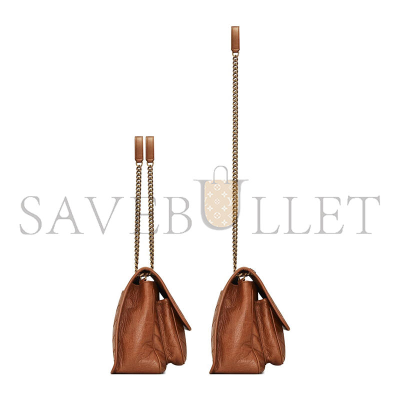 YSL NIKI MEDIUM IN VINTAGE LEATHER 6331581YG072522 (28*20*8.5cm)