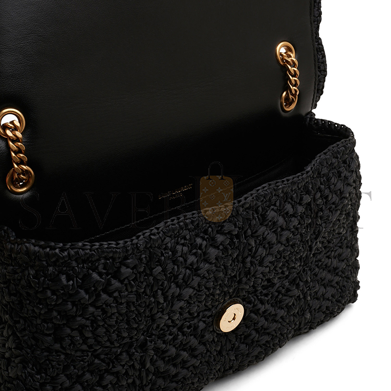 YSL JAMIE MEDIUM IN RAFFIA 515821GAAAT1000 (25*15*7.5cm)