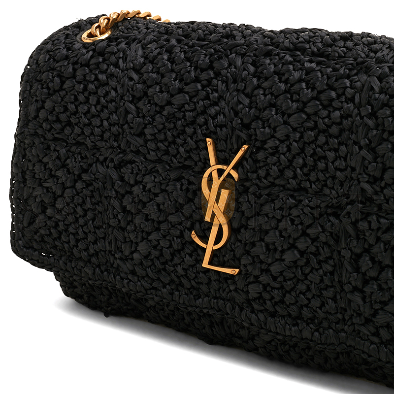 YSL JAMIE MEDIUM IN RAFFIA 515821GAAAT1000 (25*15*7.5cm)