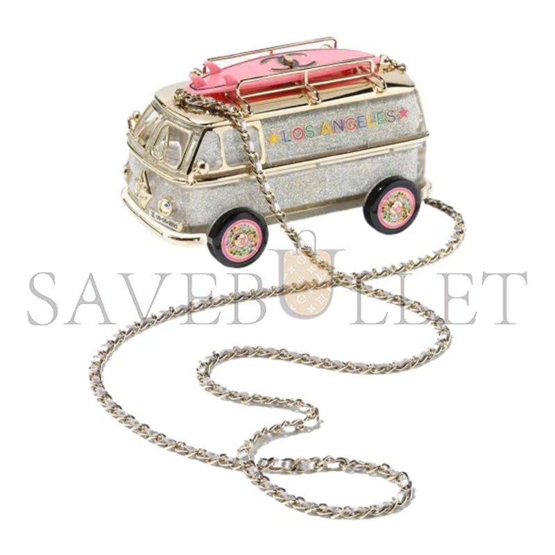 CHANEL MINI VAN MINAUDIERE SHOULDER BAG AS4590 (16*9*9cm)