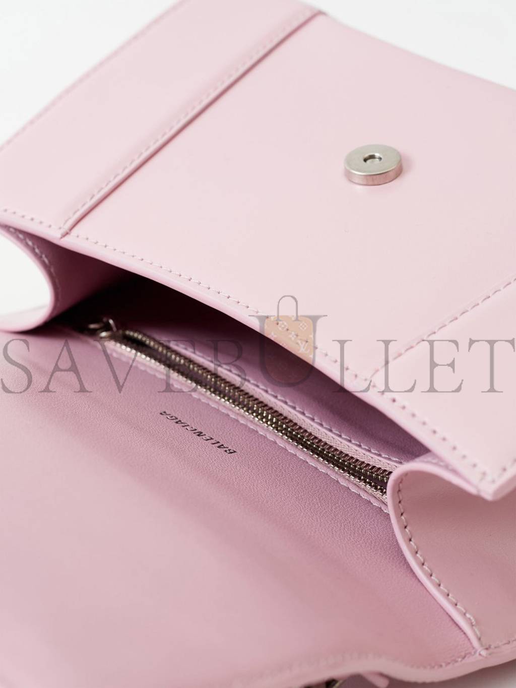 BALENCIAGA PINK HOURGLASS S LEATHER BAG MATCHESFASHION US (22.5*15*10cm)