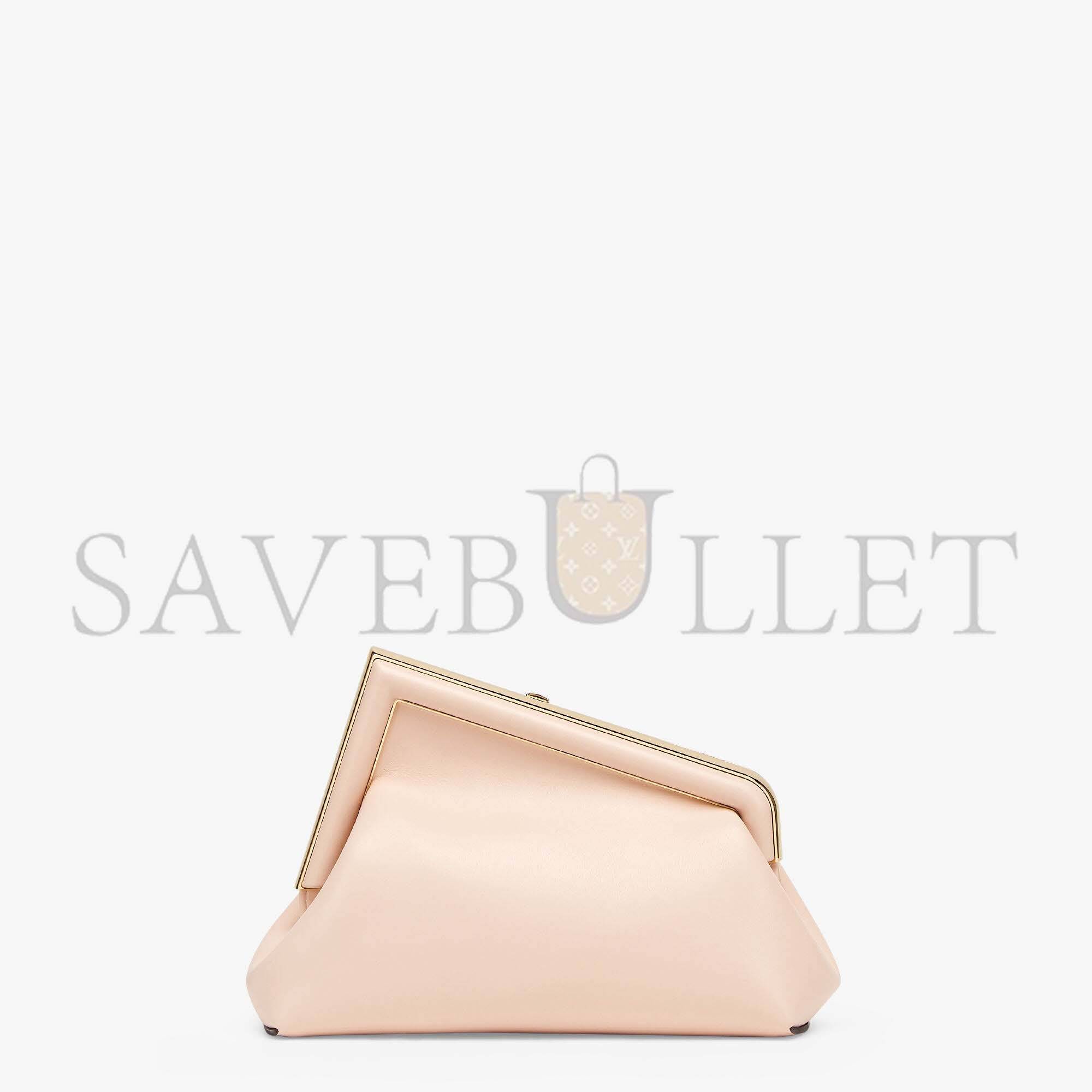 FENDI FIRST SMALL - PALE PINK LEATHER BAG 8BP129ABVEF14N1 (26*18*9.5cm)