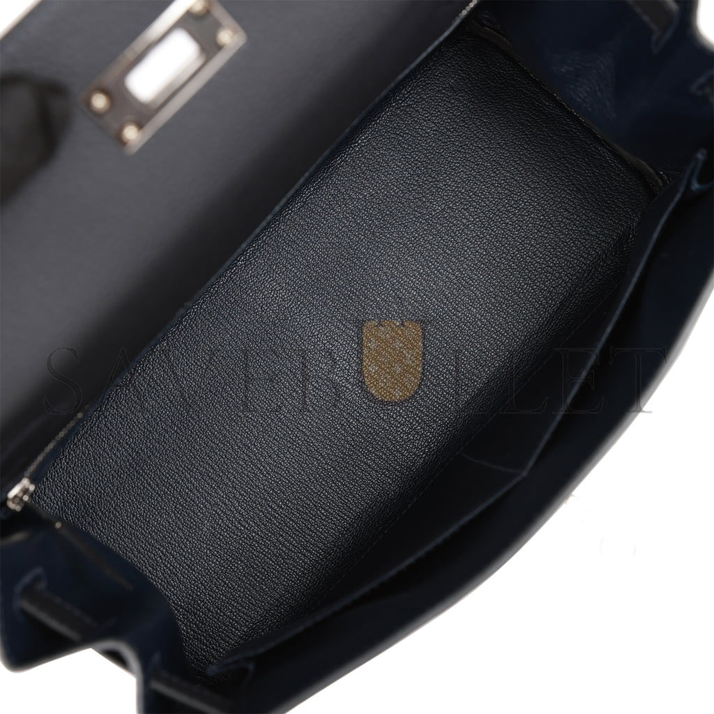 HERMES KELLY RETOURNE 28 CABAN TOGO PALLADIUM HARDWARE (28*22*10cm)