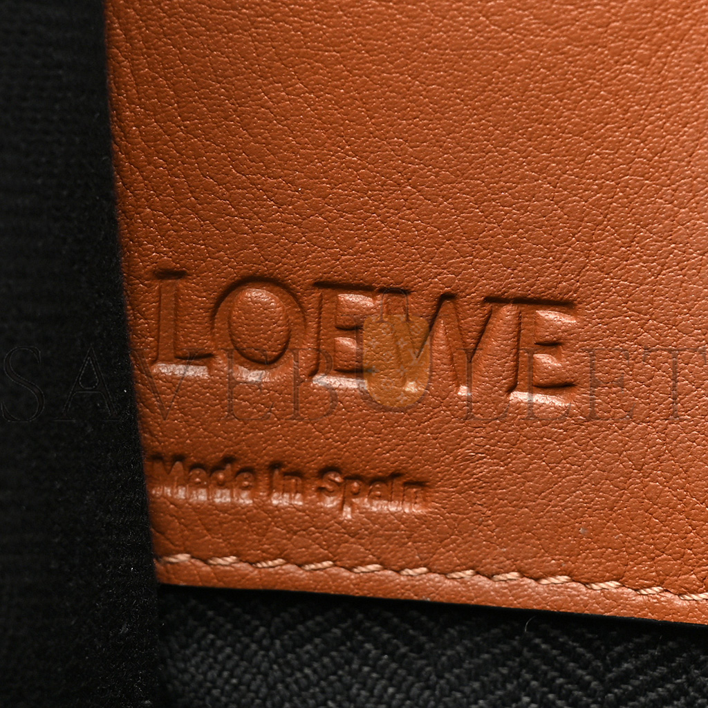 LOEWE CALFSKIN SMALL HAMMOCK SHOULDER BAG TAN (30*25*13.5cm)