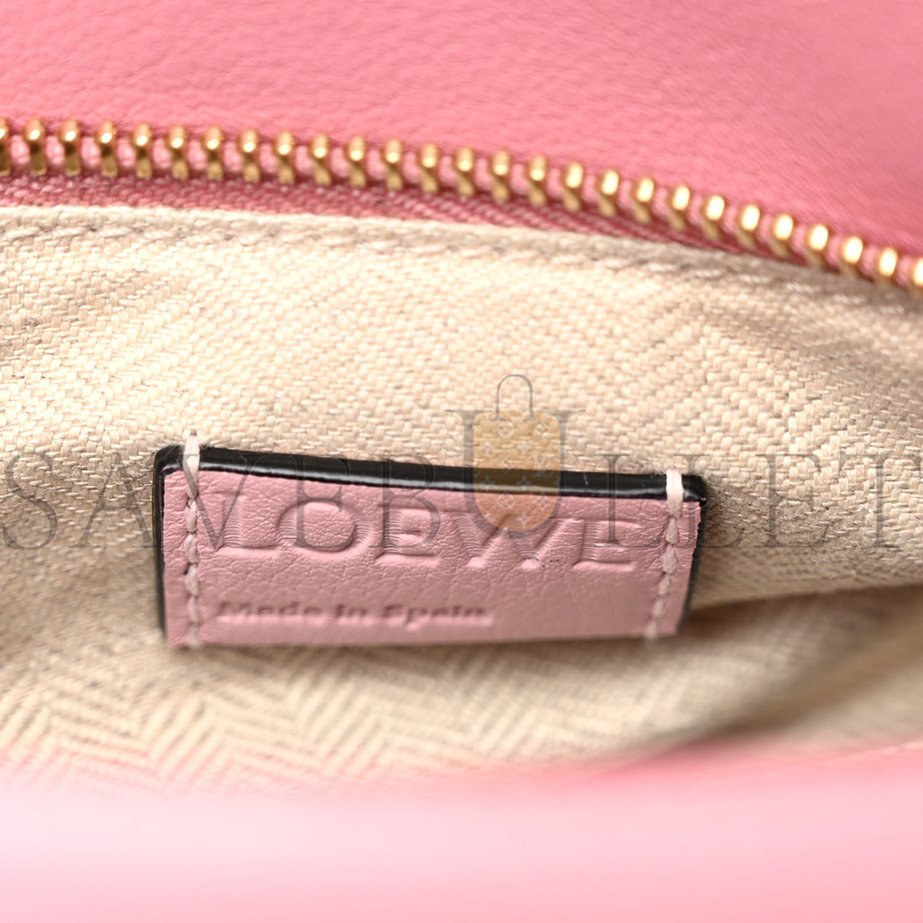 LOEWE CALFSKIN SMALL PUZZLE BAG ROSA (24*16.5*10.5cm)