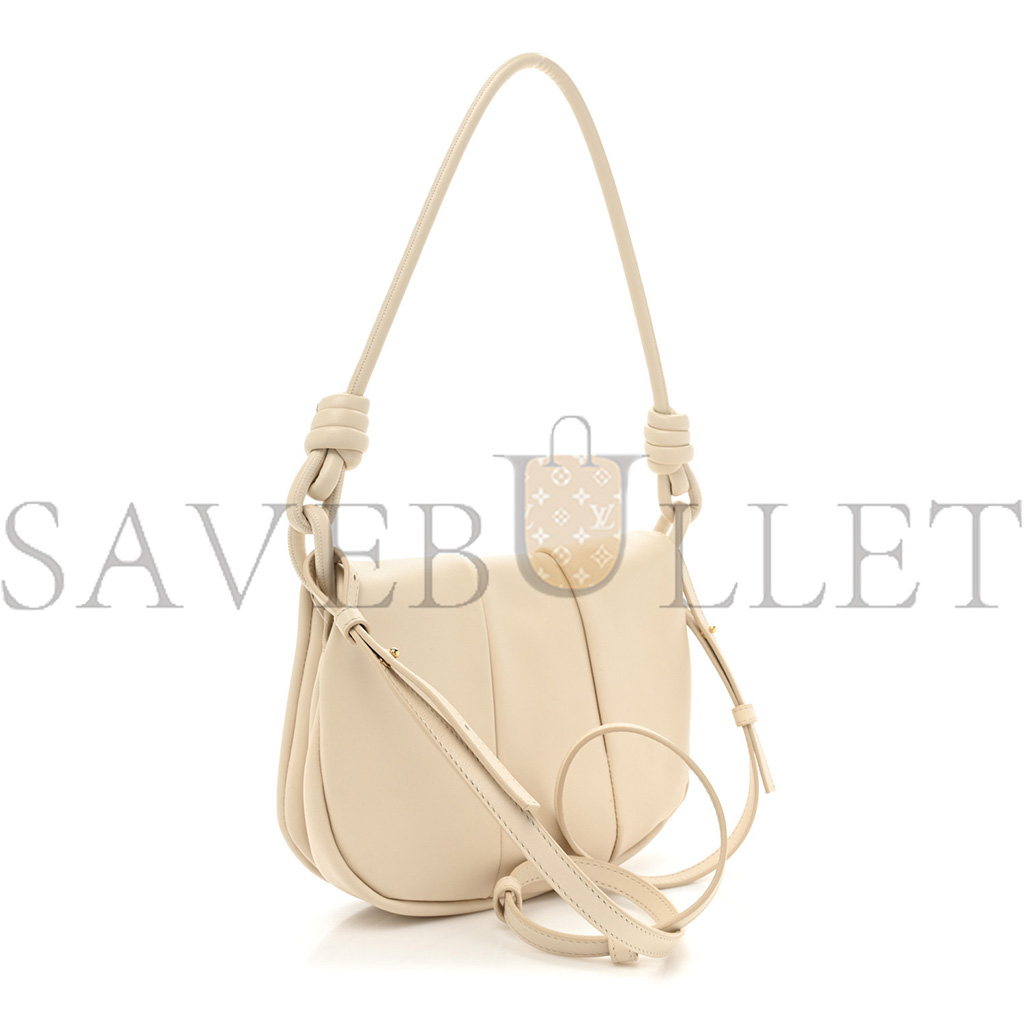 LOEWE SHINY NAPPA CALFSKIN PASEO SATCHEL ANGORA (24*18*6cm)