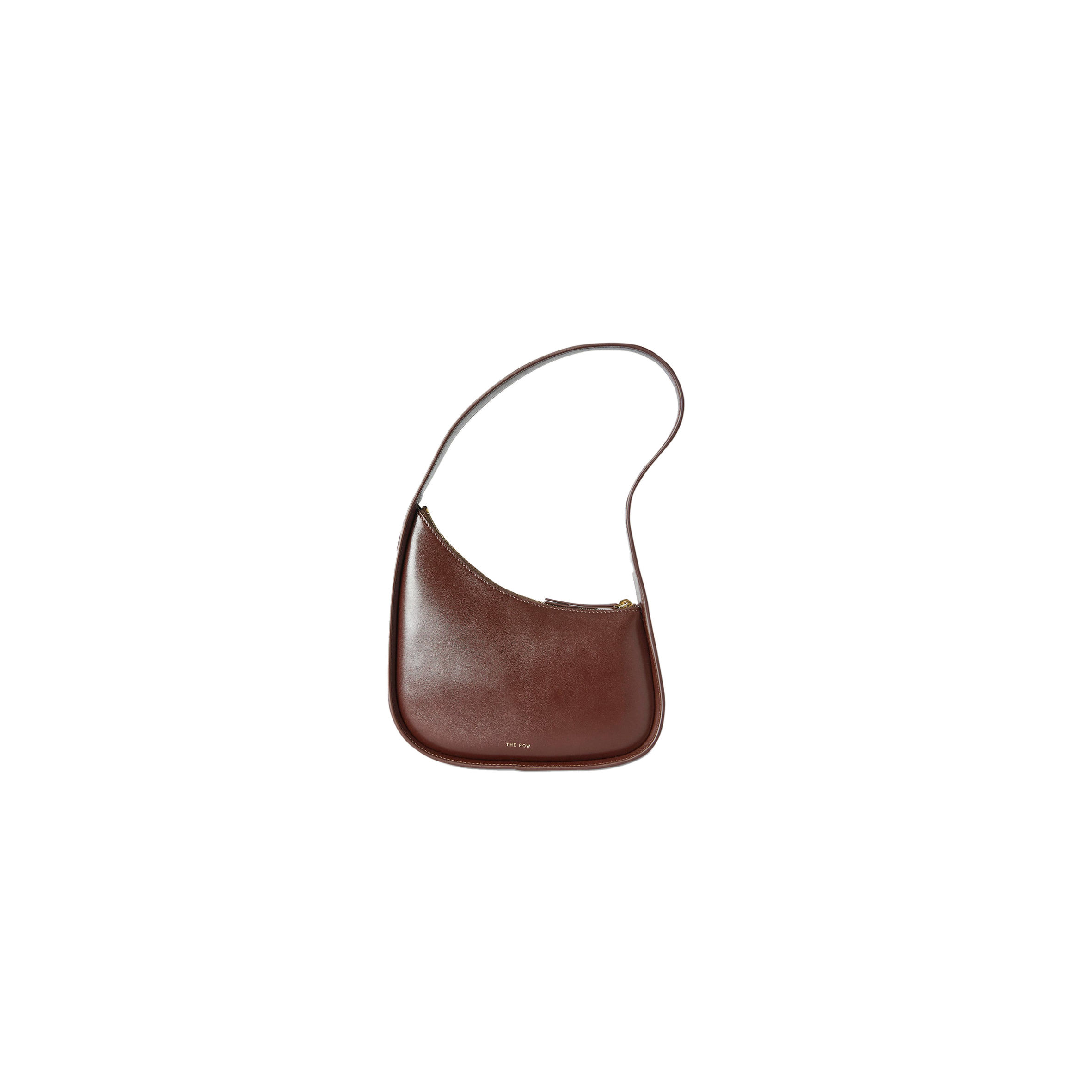 THE ROW HALF MOON BAG IN LEATHER CHERRY WOOD W1249L60CHYWD (20*34*6cm)