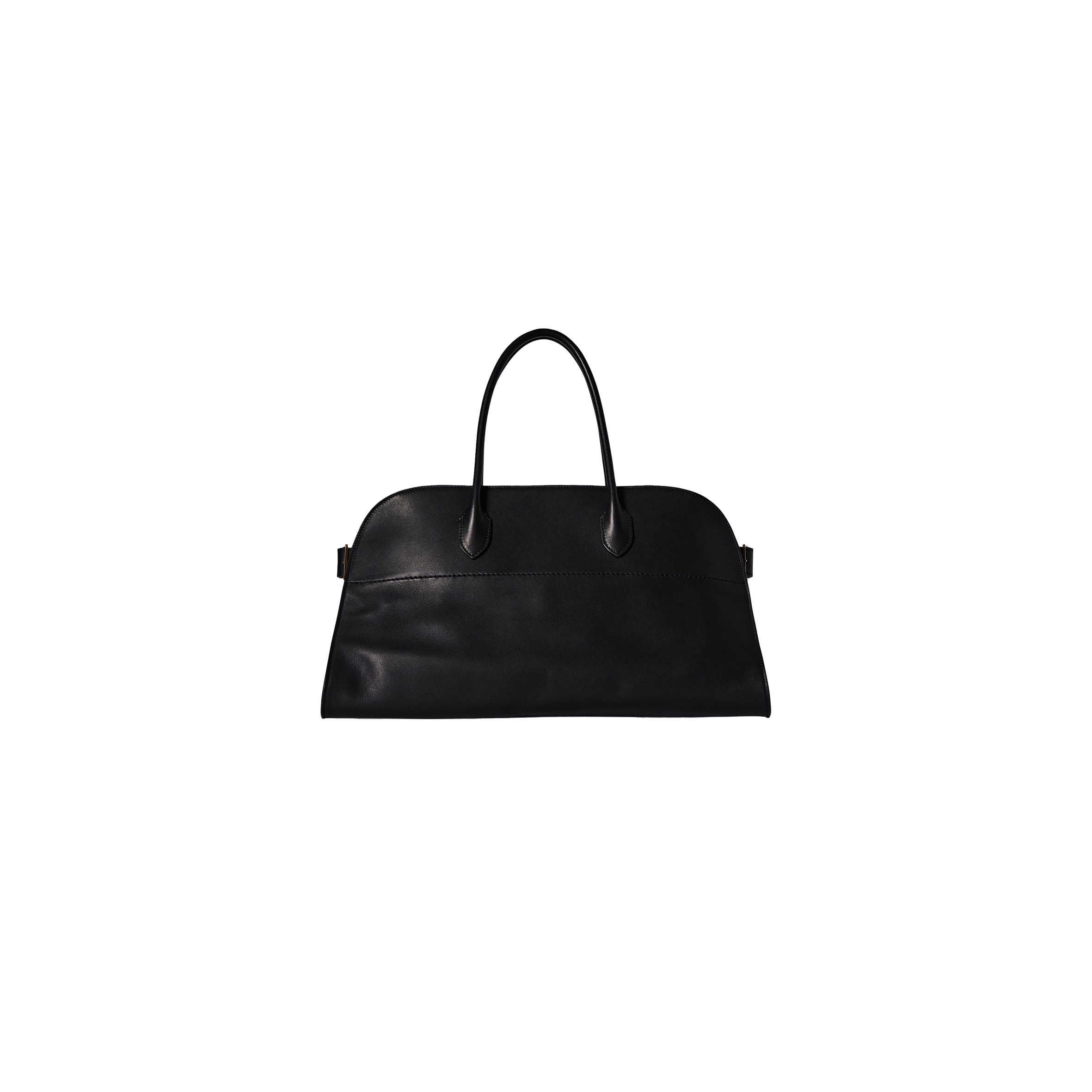 THE ROW EW MARGAUX BAG IN LEATHER BLACK W1629L72BAGF （44*12*28cm）