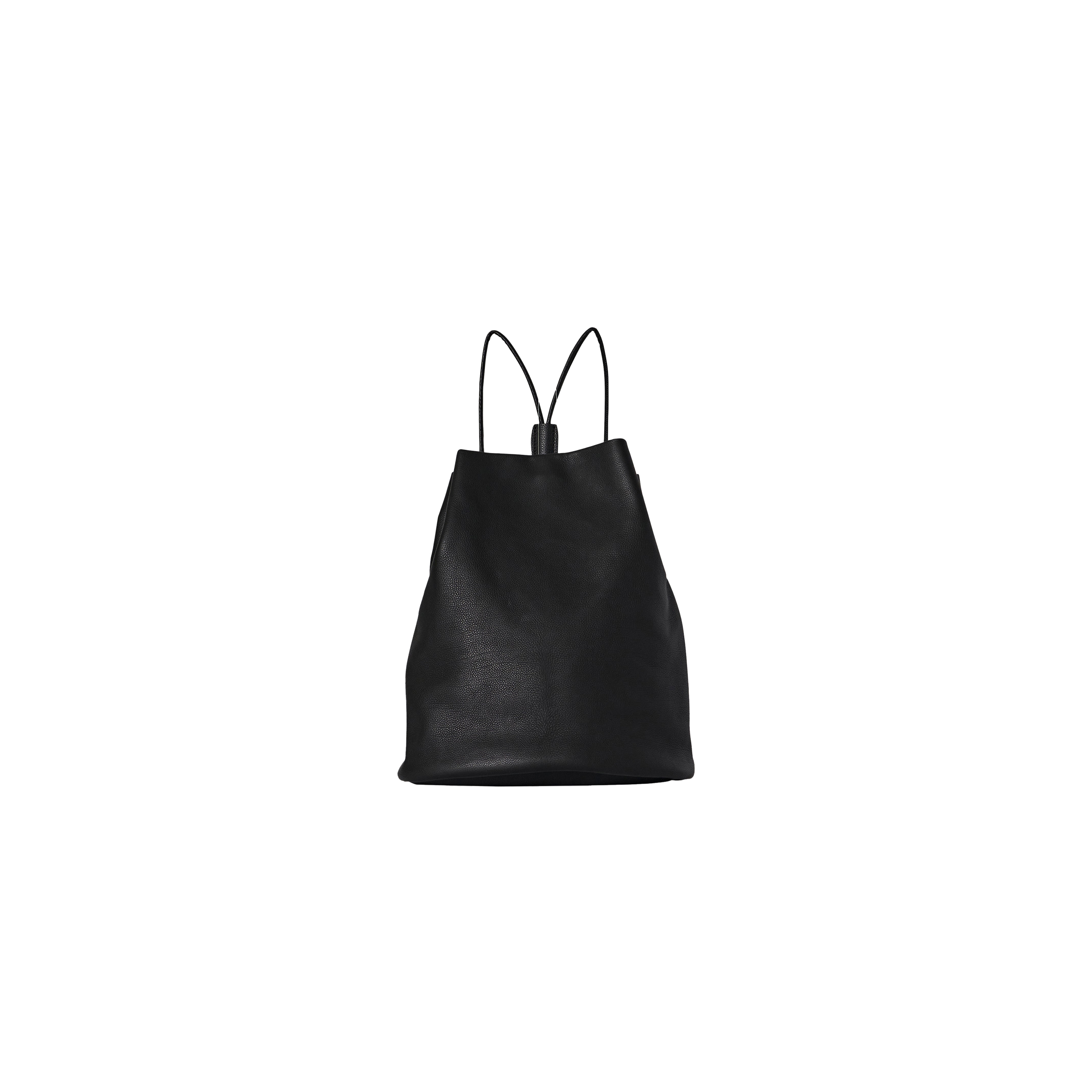 THE ROW JOE BACKPACK IN LEATHER BLACK W1632L31BAG (25*17*30cm)