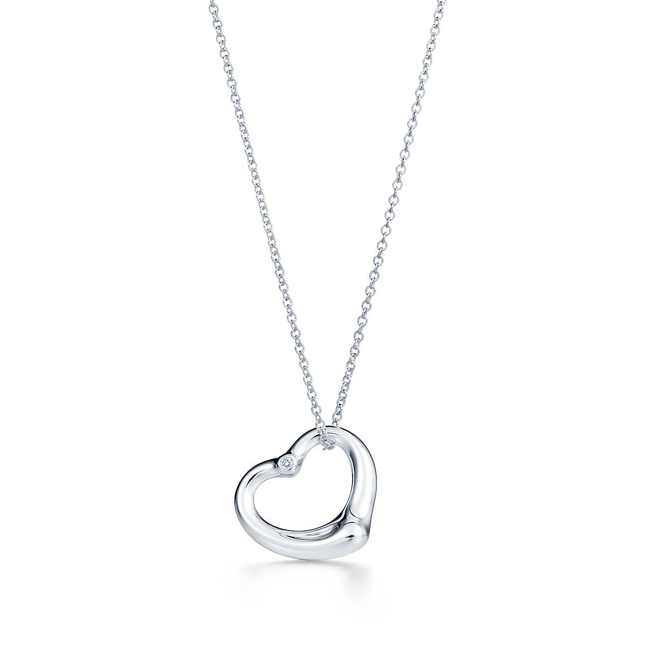 TIFFANY  ELSA PERETTI® OPEN HEART PENDANT