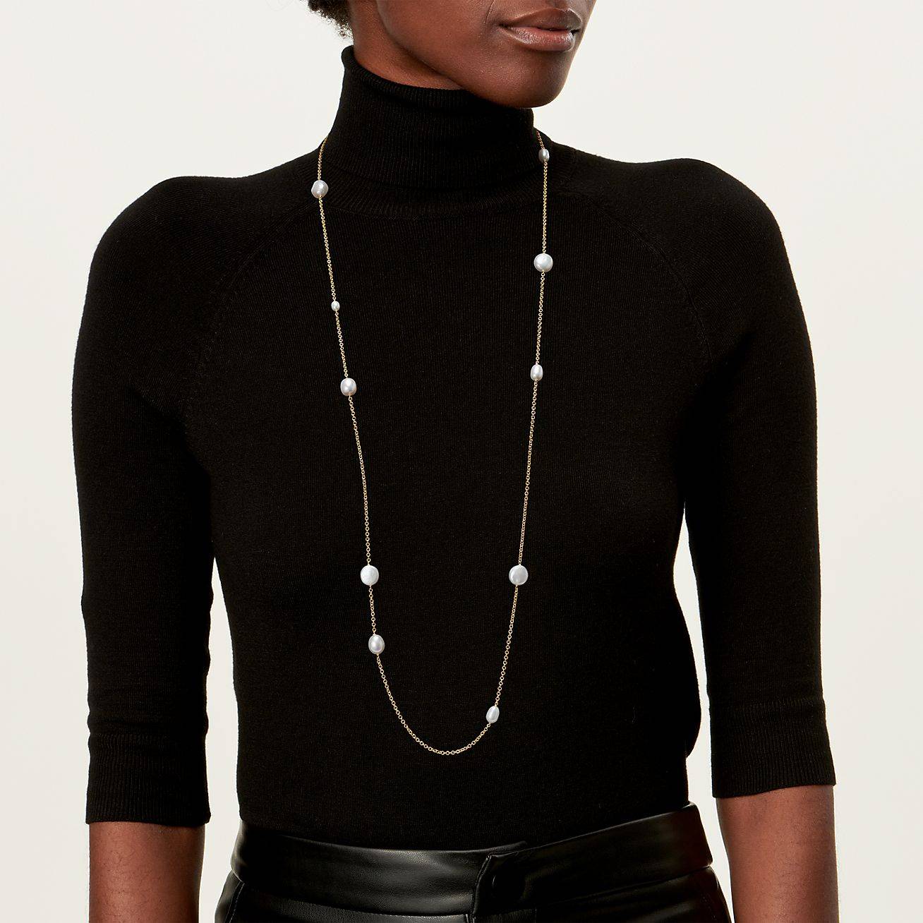 TIFFANY  ELSA PERETTI® PEARLS BY THE YARD™ SPRINKLE NECKLACE