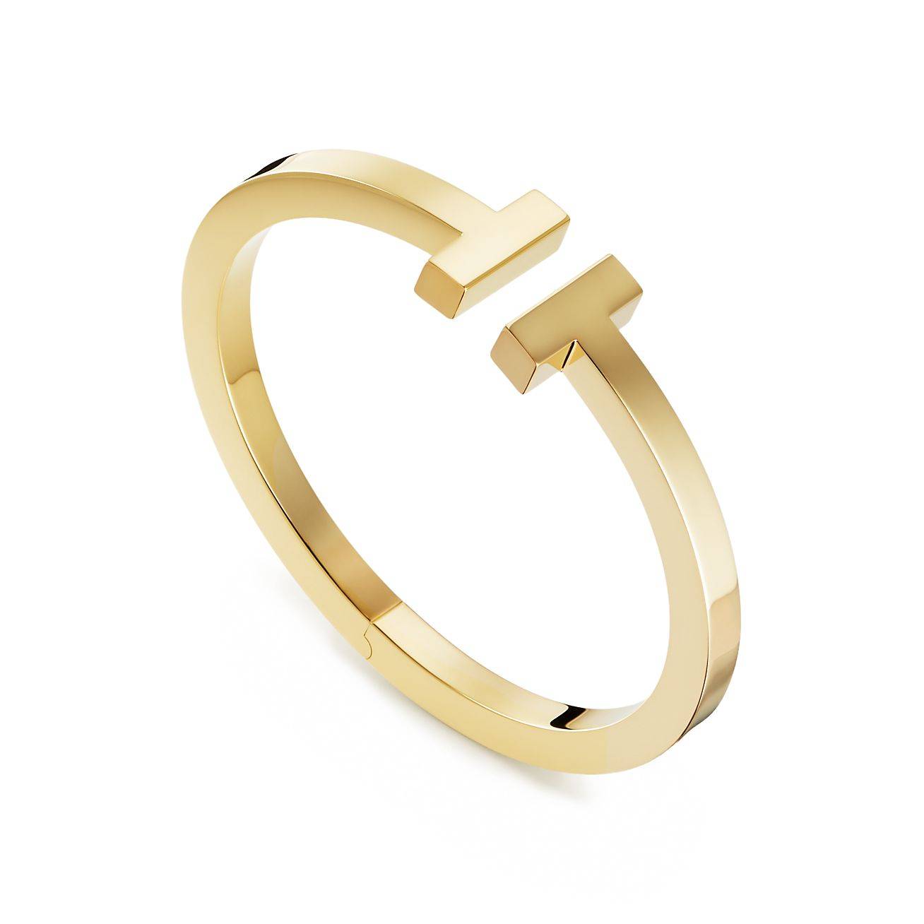 TIFFANY T SQUARE BRACELET IN 18K GOLD