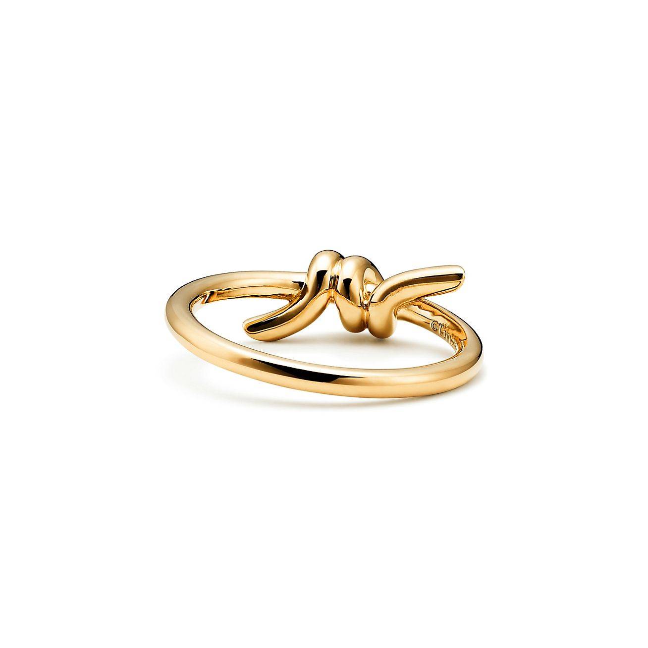 TIFFANY KNOT RING IN ROSE GOLD