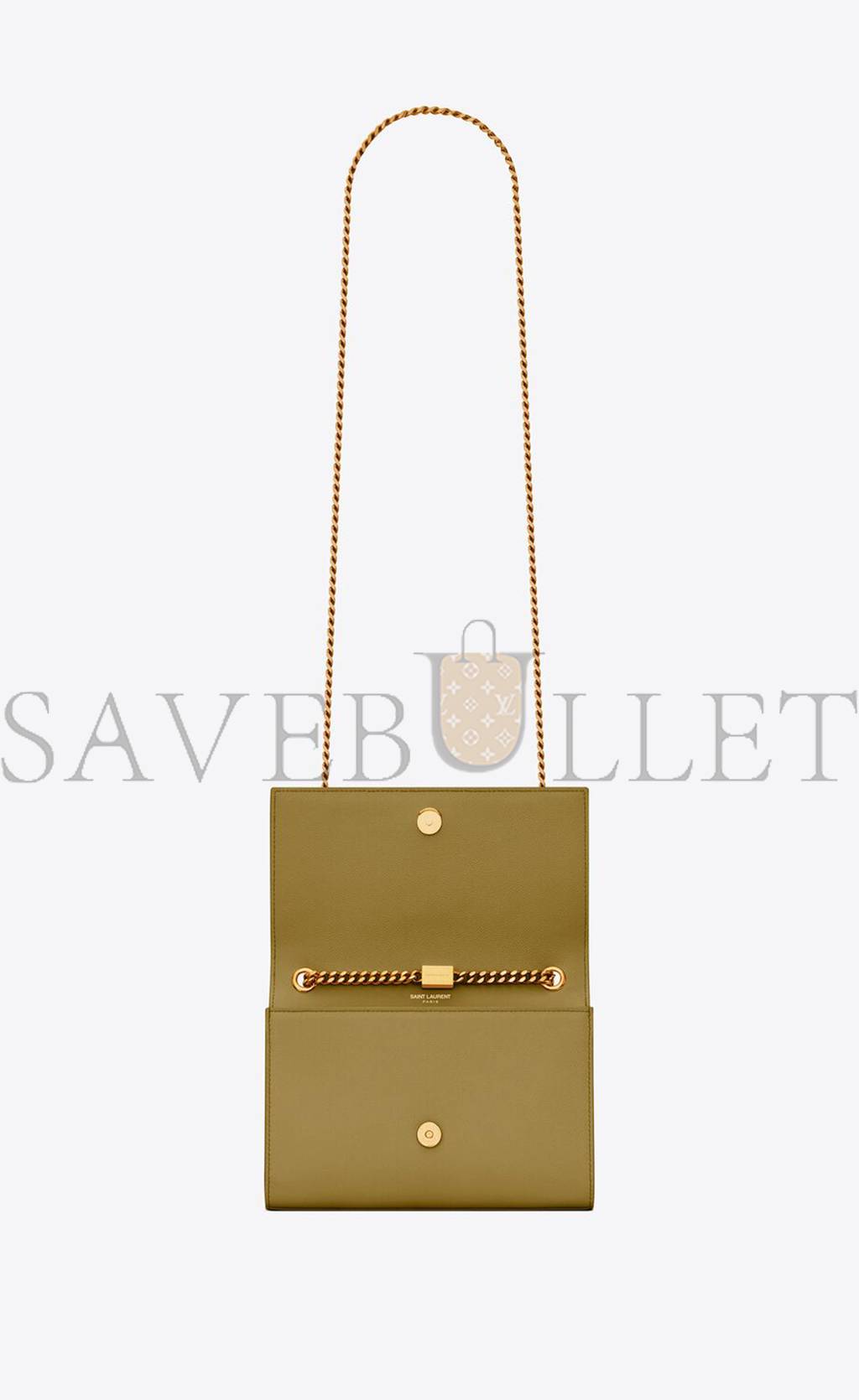 YSL KATE SMALL CHAIN BAG IN GRAIN DE POUDRE EMBOSSED LEATHER 469390BOW0W3321 (20*12.5*5cm)