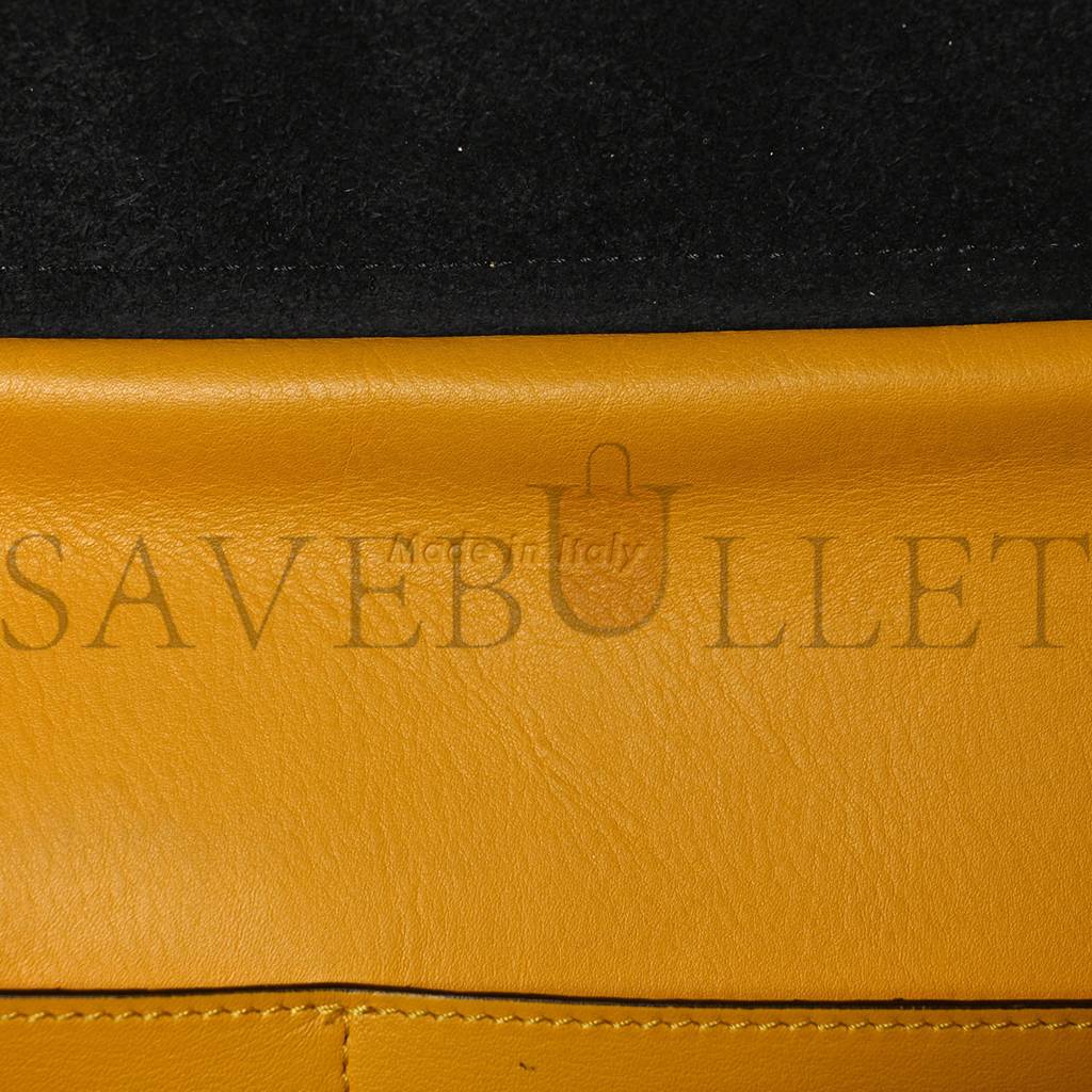 CELINE BABY GRAINED CALFSKIN MICRO BELT BAG YELLOW (33*23*22cm)